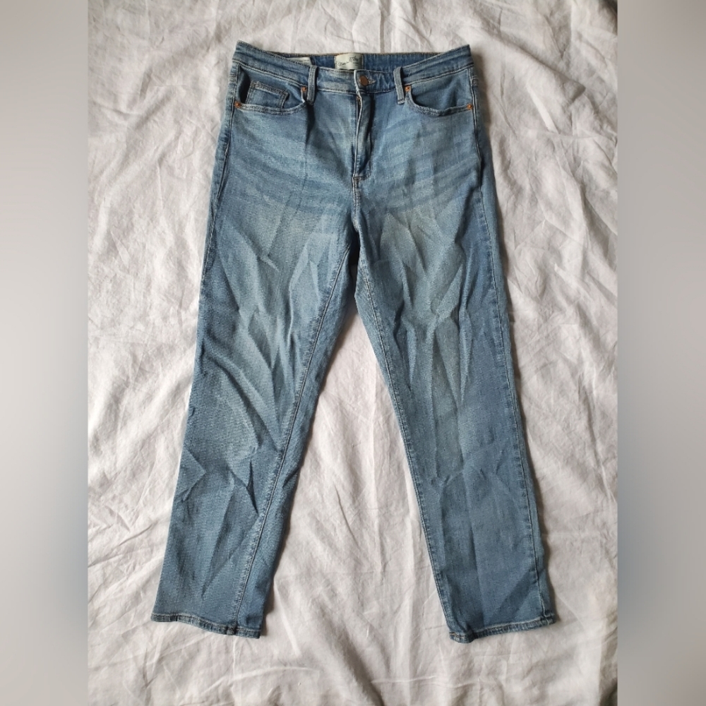 high rise straight leg jeans size 10/30" universal thread